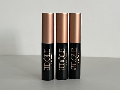 3 of : Lancome Idole Lash Lifting Volumizing Mascara ~ Glossy Black ~ 2.5ml each