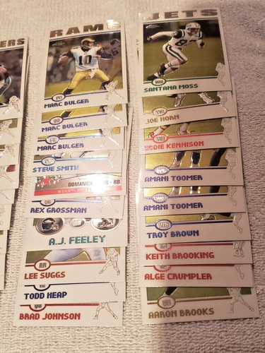 (39) 2004 Topps Chrome NFL lotto Stars of Day/Commons Rams Steelers Bears senza prezzo di riserva come nuovo - Foto 4 di 5