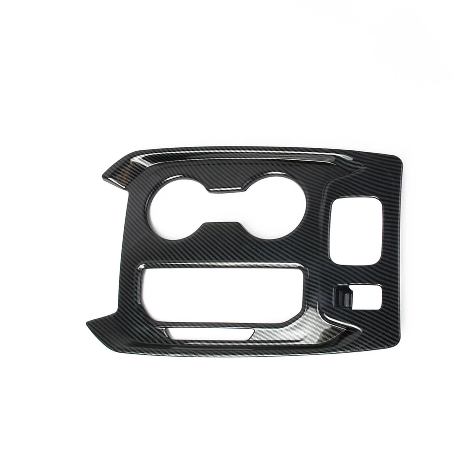 Carbon Fiber style Central Control Gear Shift Panel Trim For Chevrolet traverse - Image 3 of 4