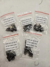 GWP-HP-SIE-PD-M HP SIE POWER DOME, Large (8 pack) Gray, 5 Packs, Lucid Hearing