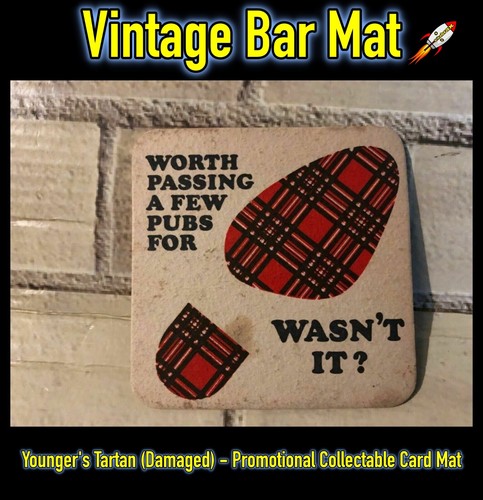 Vintage / Modern Bar Mats: Whitbread, Manns, Flowers +More (Select Item) Used - Foto 5 di 64