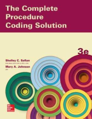 The Complete Procedure Coding Solution - Paperback By Safian, Shelley - GOOD