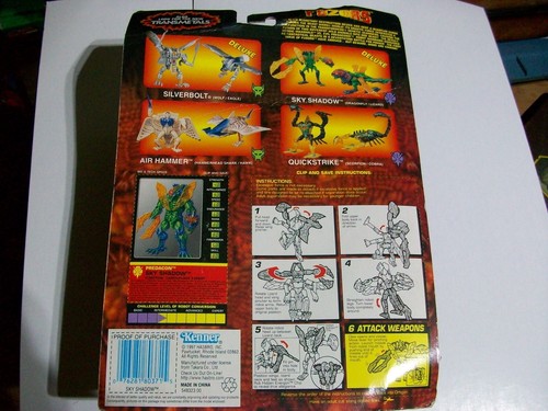 Transformers Beast Wars Deluxe Dragon Fly--Fuzors 1997 - Imagen 6 de 7