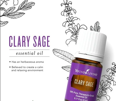 Young Living Clary Sage 5mL 3本セット　未使用品 Young Living Essential Oils Aromatherapy Clary Sage for sale