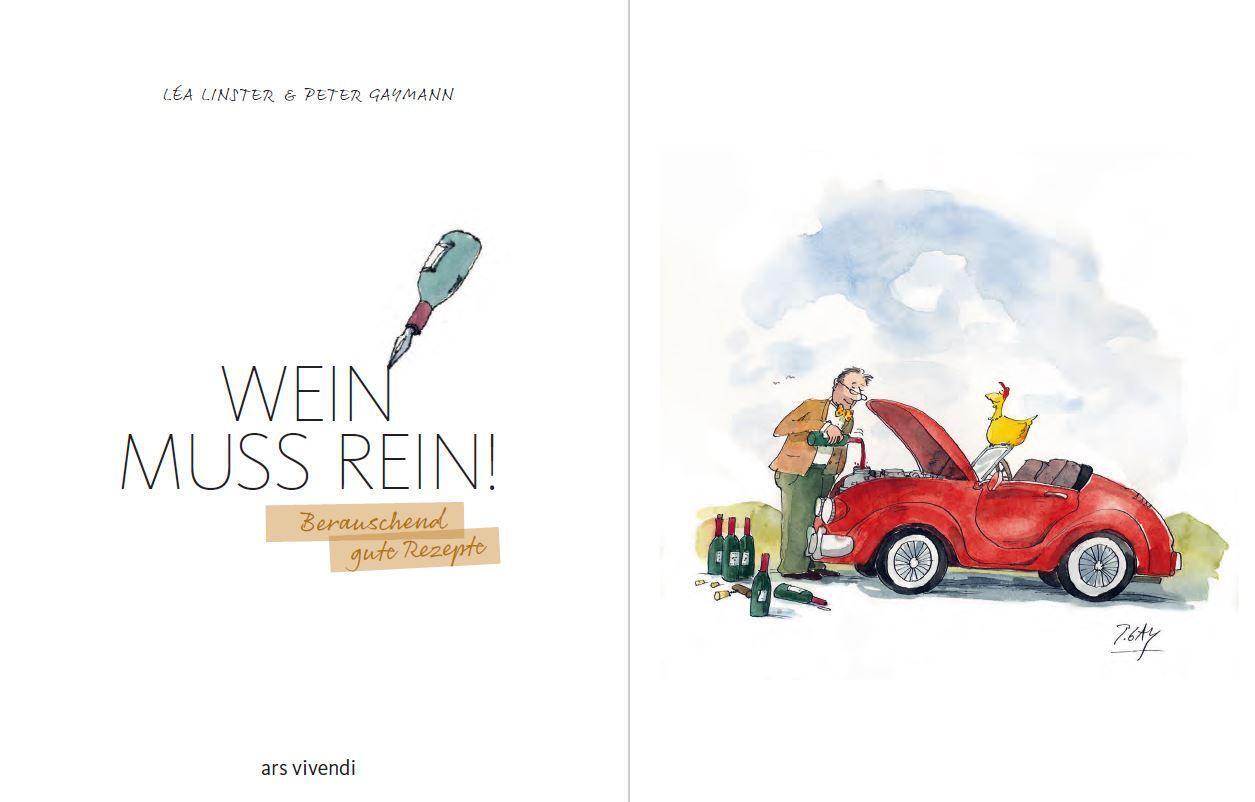 Thumbnail - Wein Muss Rein | Léa Linster (u. A.) | Berauschende Rezepte | Buch |