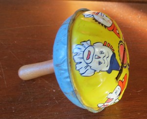 Vintage Kirchhof Party New Year's Noisemaker Clown Rattle Toys