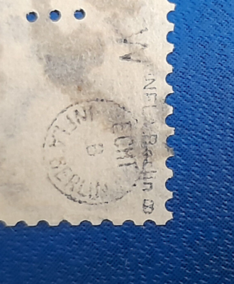 Stamp Germany Deutsches Reich Post Horn 20 Mark INFLA Mi. Nr. 207