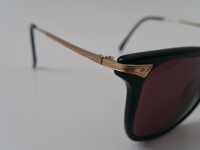 Vintage 80s Papa Hemingway 18-7202 Sunglasses Gold Plated 