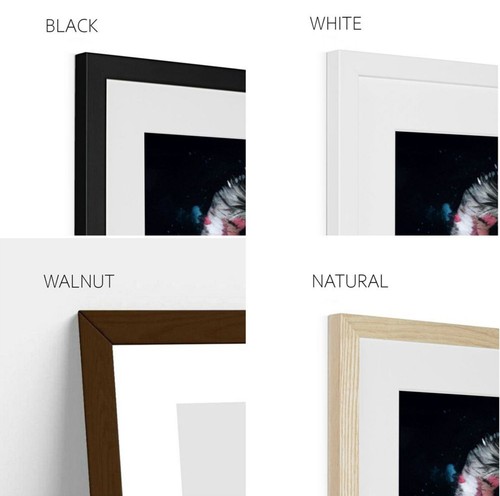 Reiher Kranich japanisches Wandbild Papierdruck gerahmt oder Bild Poster neutrales Dekor - Bild 10 von 17