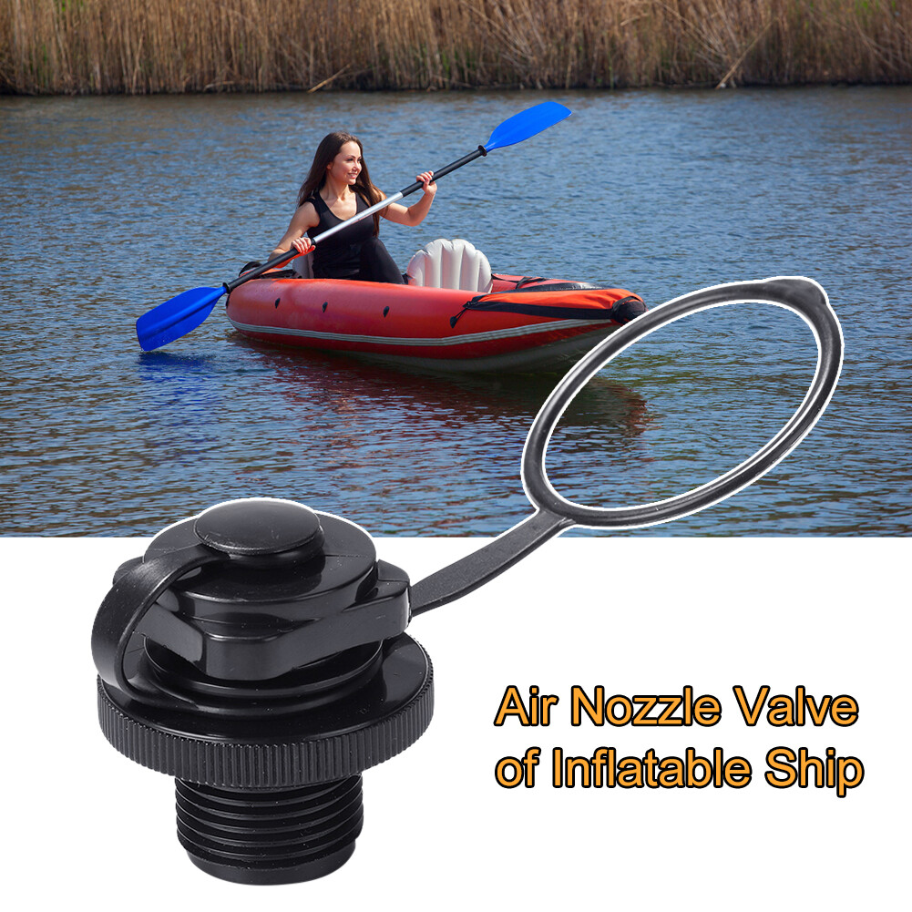 2x Luftventil-Kappen Für Aufblasbare Matratzen & Boote - Auslaufsicher