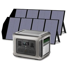 ALLPOWERS 2500W 2016Wh Power Station Generator With 200W Foldable Solar Panels