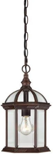 Nuvo Lighting 60/4978 Traditional One Light Hanging Lantern from Boxwood  - Picture 2 of 3