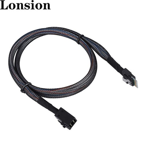Cable adaptador PCIE 4.0 Slimline SAS SFF-8654 4i a Mini SAS HD SFF-8643 - Imagen 14 de 17