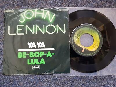 John Lennon - Ya Ya/ Be-bop-a-lula 7'' Single GERMANY/ Beatles