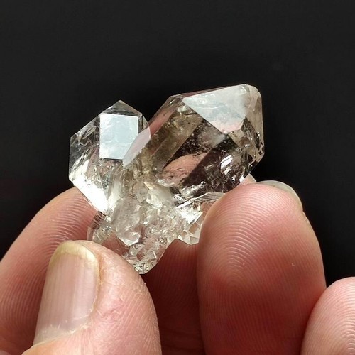 11g AAAA++++ Natural Herkimer Diamond Symbiotic crystal Quartz Healing 2702 - Picture 9 of 11