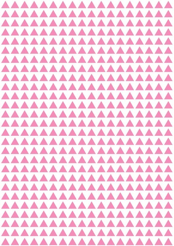 Small Equilateral Triangle Shaped Vinyl Stickers, Wall Stickers, Decals, Craft. - Picture 12 of 23