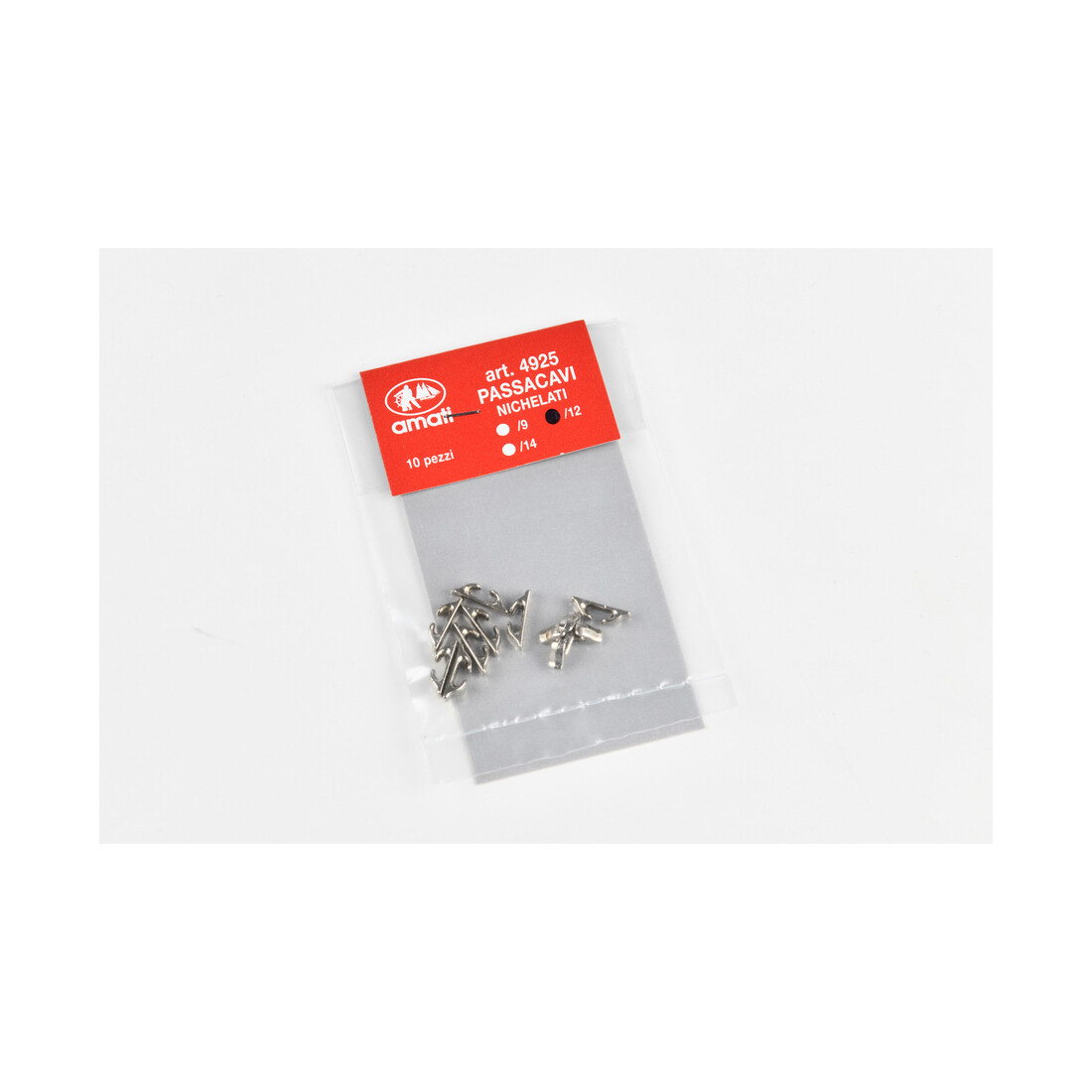 Lot De 10 Passacavi (oeillets) Bruniti Amati 12mm - Pour Modélisme (bateaux, Etc.) - Neuf