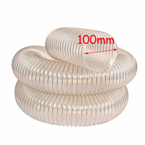Flexible Exhaust Pipe Vent Hose Dust Collection Ducting Ventilation CNC 120mm PU - Picture 13 of 19