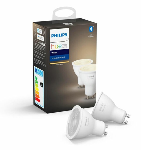 Philips Hue White Ambiance GU10 LED Spots 2Er Pack (350 Lm), Dimmbare LED Lampen-image