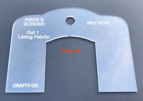 Mini NCW Notwendige Clutch Geldbörse Vorlagen Set - Bild 7 von 9