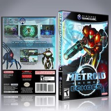 GameCube Replacement Case - NO GAME - Metroid Prime 2