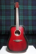 Valencia Guitar | Acoustic | Six String- Red Wood Colour