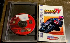 MANX TT Super Bike SEGA Saturn Complete CIB Authentic -Tested-RARE!