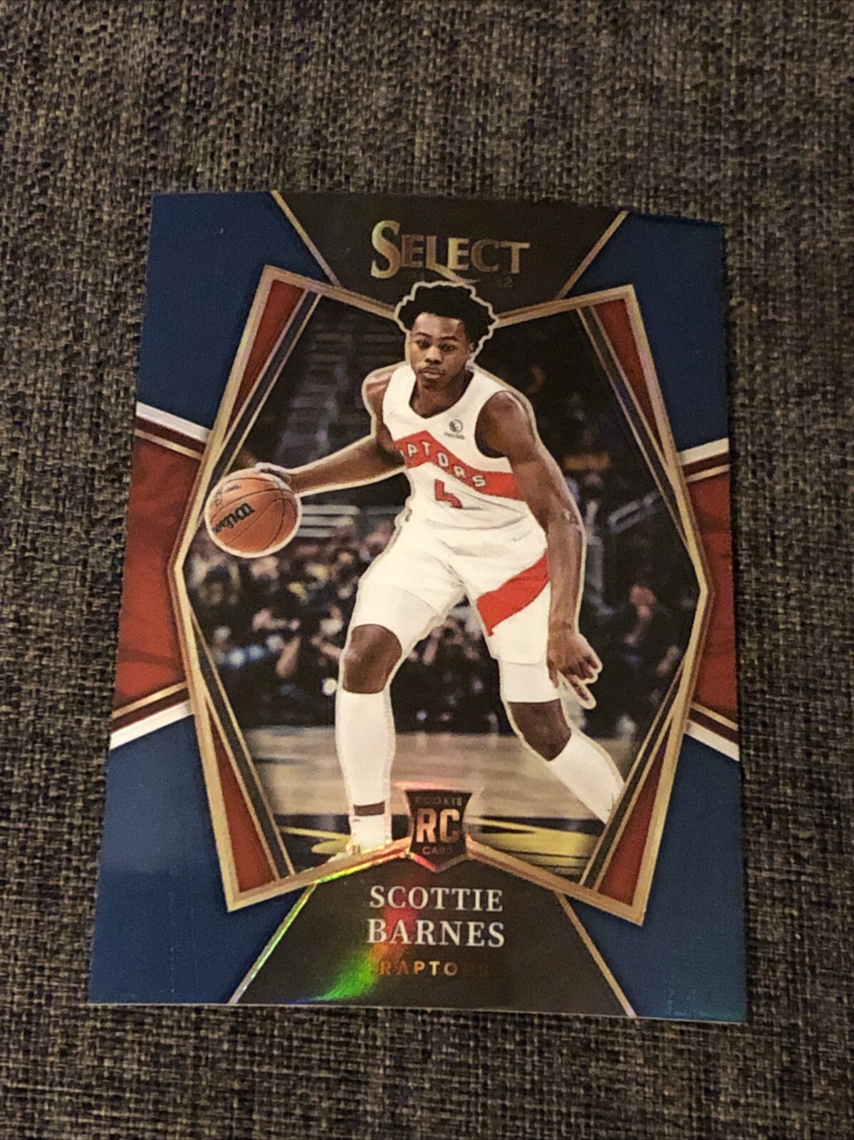 2021/22 Select Premier Level Blue Prizm Scottie Barnes