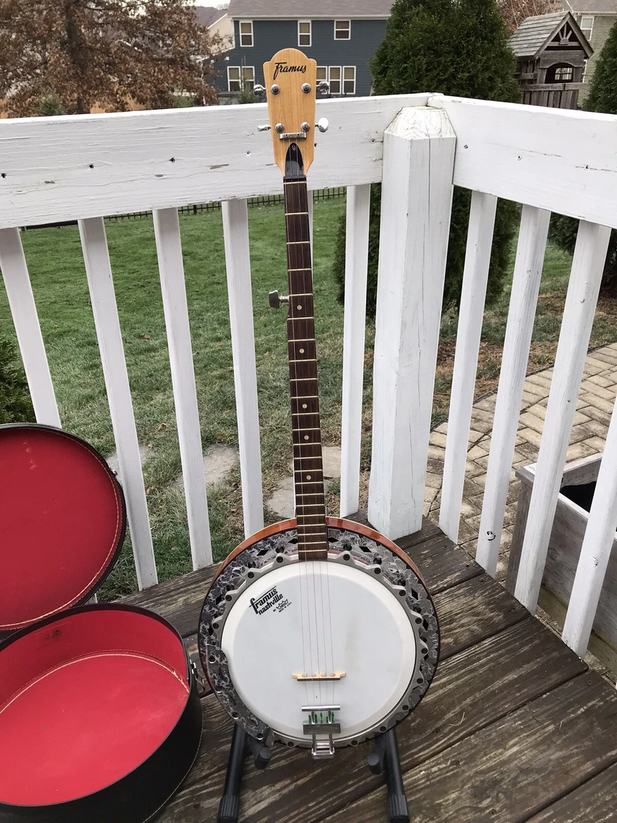 Vintage Framus 741 Nashville 5-string Banjo With Original Case 