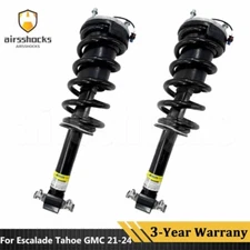 2x Front Shock Struts Assys Magnetic Fit Escalade Tahoe GMC Yukon 3.0L 2021-2024