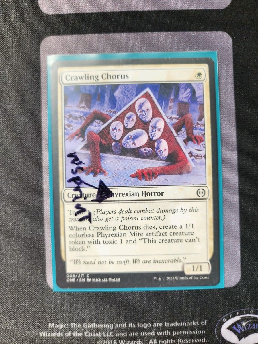 chorus cards mtg Angelic Print you gain life equal to its toughness. MTG Crawling Chorus 8 Miscut