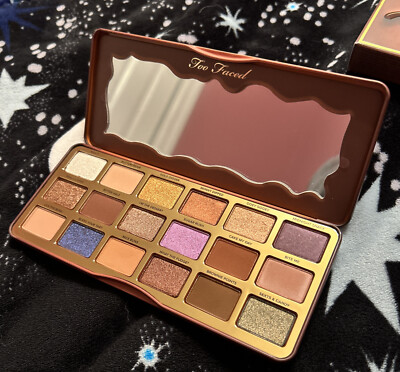 Too Faced Better Than Chocolate Cocoa-Infused Eye Shadow Palette - FullSize BNIB