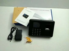 Employee Fingerprint Attendance Biometric Time Clock Check In Out Device System