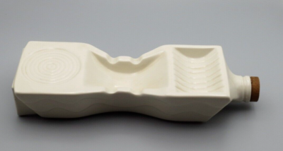 Useful Hold 20 Cigarettes Stainless Steel Cig Holder Metal / Leather