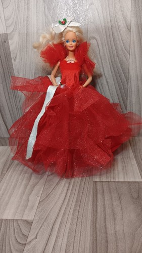 Barbie 1988 First Happy Holidays Special Edition Puppe mit Superstar Schmuck Vintage - Bild 2 von 24