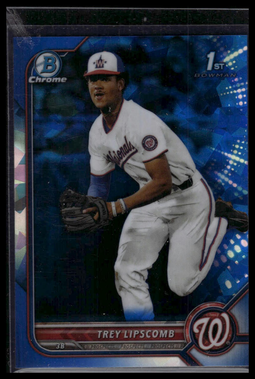 2022 Bowman Draft Sapphire Edition #BDC-197 Trey Lipscomb