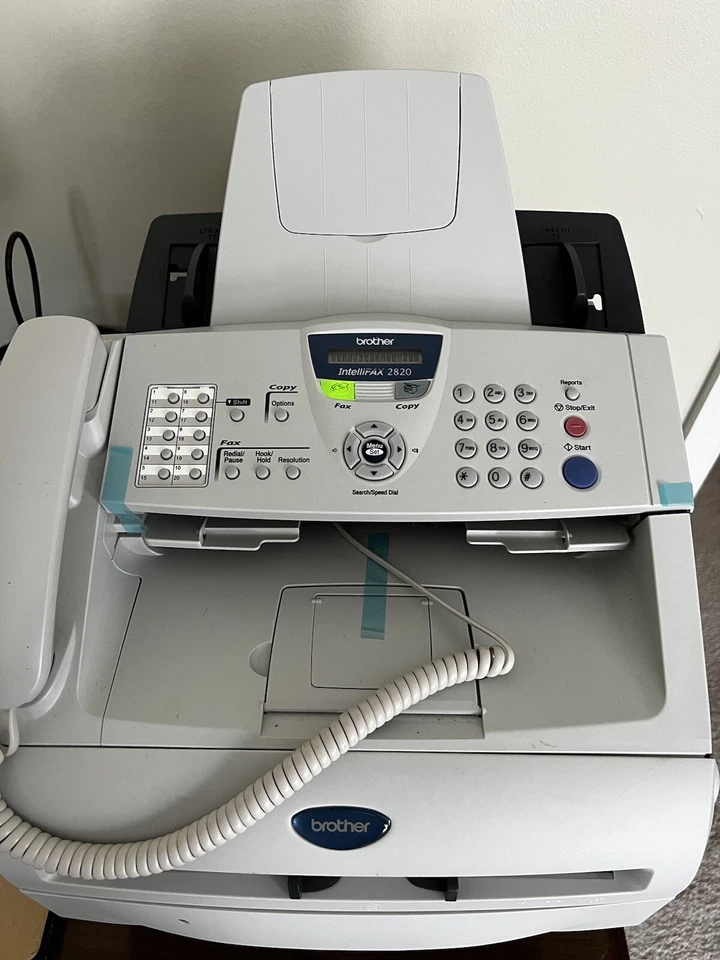 Pre-Owned/Used*Brother IntelliFAX 2820 Copy/Fax Machine*Clean*Tested & Works - Image 2 of 4