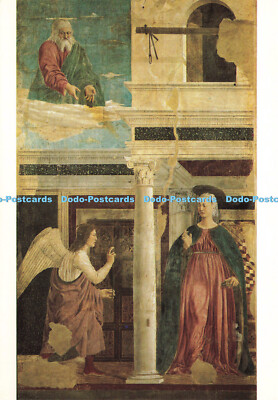 D151875 Arezzo. Basilica di San Francesco. Piero Della Francesca. Verkündigung