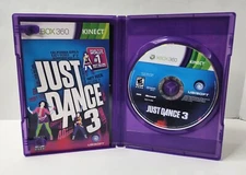 Just Dance 3 (Microsoft Xbox 360, 2011) w/ Manual Included 
