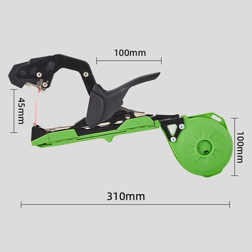 Portable Garden Plant Binding Machine Plants Hand Tying Tool Home Tape Green - Picture 3 of 12