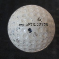 Vintage Golf Ball Wright and Ditson Eagle 1935