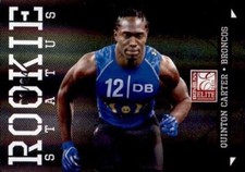 2011 Donruss Elite Status Black #178 Quinton Carter #01/24 (ref 20356)