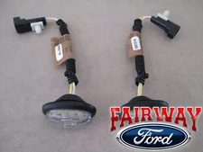 10 thru 14 F150 OEM Ford Raptor Front Bumper Side Marker Running Lamp Set of 2