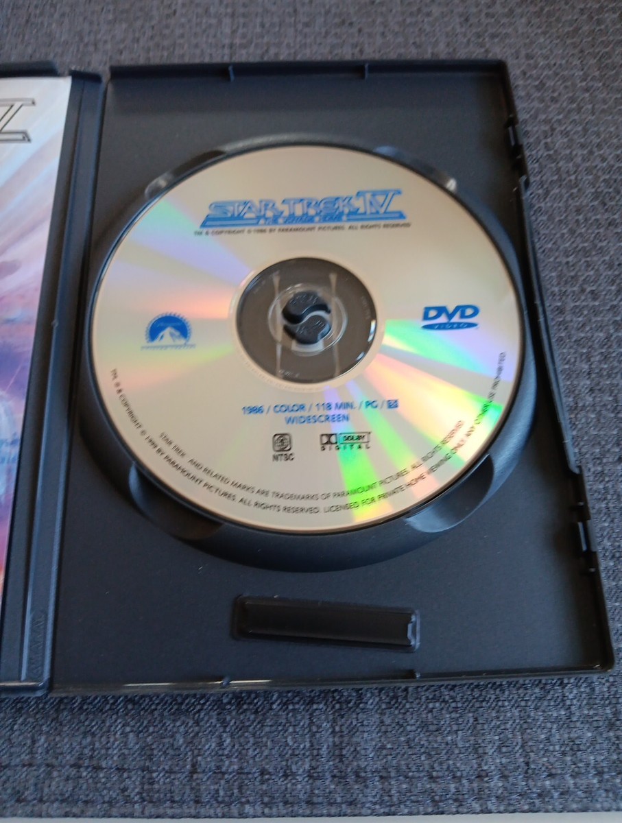 Star Trek IV: The Voyage Home (DVD, 1999, Sensormatic) William