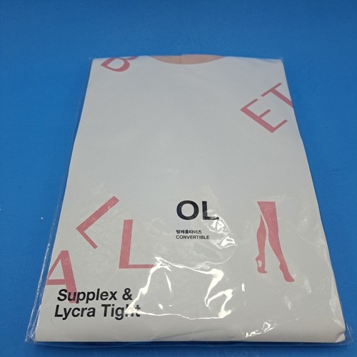 Body Wrappers Convertible Tights Girls M/L Ballet Pink Supplex Lycra NWT Dance - Picture 4 of 9