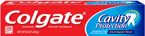 Colgate Cavity Protection Regular Fluoride Toothpaste, White, 6 Oz - Picture 12 of 14