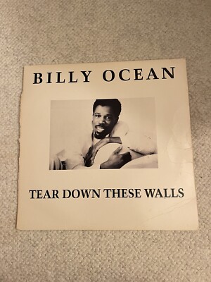 Billy Ocean Tear Down These Walls Vinyl Record LP