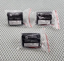 LOT OF 3 Synergy Digital Saflok A28310 Battery SDDC-A1117 6V 2800mAh