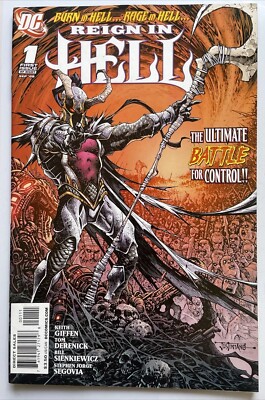 Reign In Hell #1   Justiniano Cover! (DC 2008) Keith Giffen