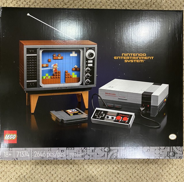 lego super mario nintendo entertainment system set